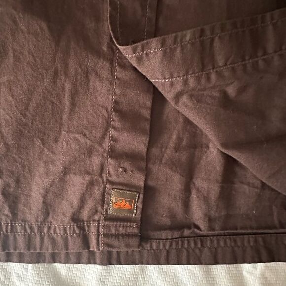 Northwest Territory Dark Brown Collared Casual S/S Shirt Size Large - Picture 11 of 11